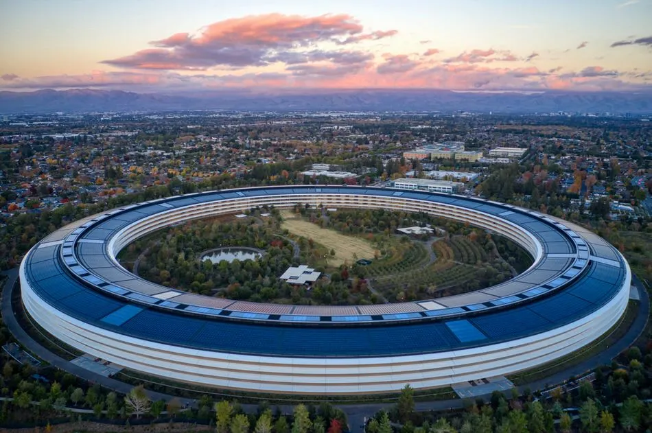 drone cupertino apple park DJI 0014